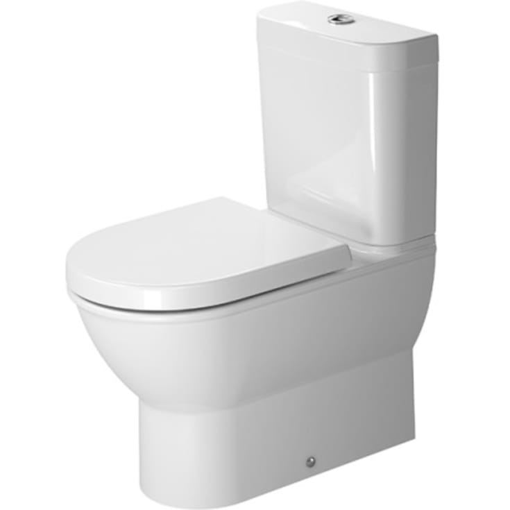 Duravit Darling New back-to-wall toalettkum m/WonderGliss, hvit