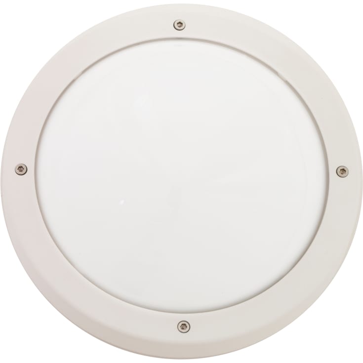 SG Primo udendørs væglampe, hvid