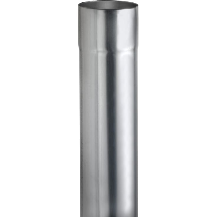 VMzinc  nedløbsrør Ø 87 mm á 3 meter, zink