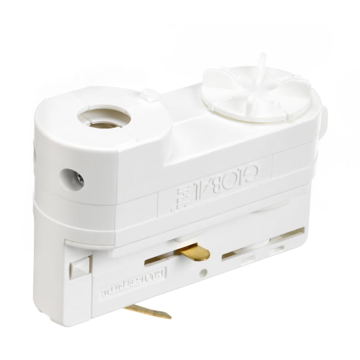 Global 3F Pendeladapter XTSA68-3 hvid (med nippel og aflastning)