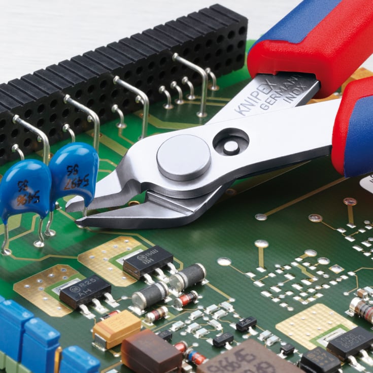 Knipex Electronic Super Knips presisjonstang, smalt hode