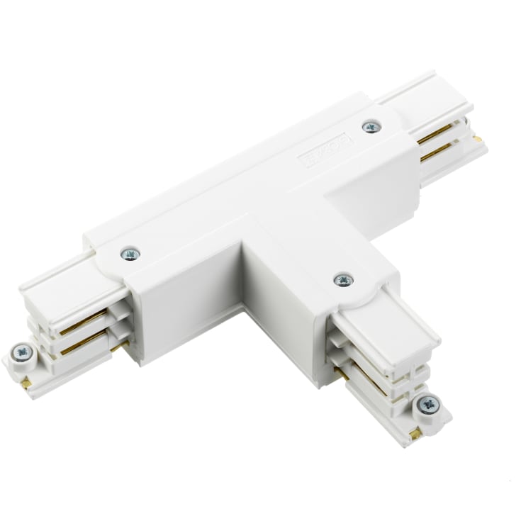 Global 3F T-koppling, vit, vänster