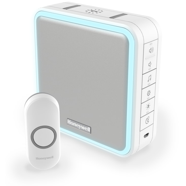 Honeywell Home dørklokke, trådløs, 200 m