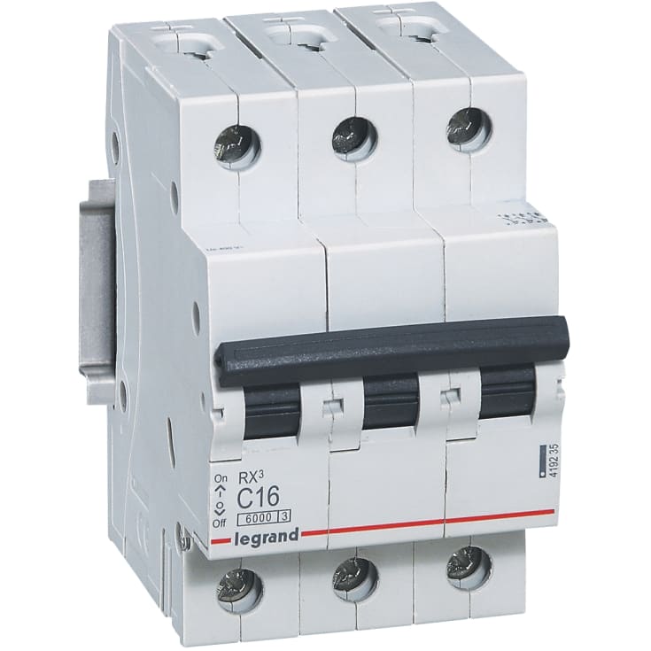 Automatsikring RX3 C 20A 3P, 3M, 6kA