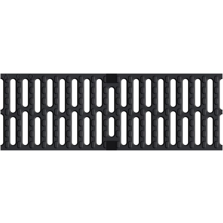 Aco Deckline Drainlock-galler, 50 cm, gjutjärn