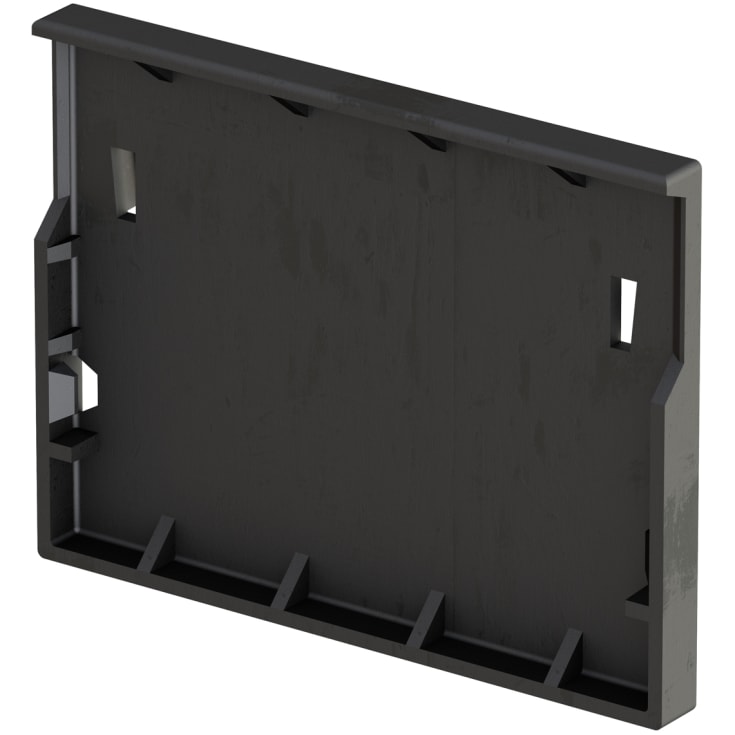 ACO V100PP/PS lukket endevegg for V100PP/PS 80/100 mm takrenne