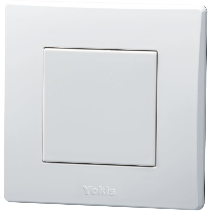 Yokis TLM1T45P batteritrykk, 1 sluttende, hvit