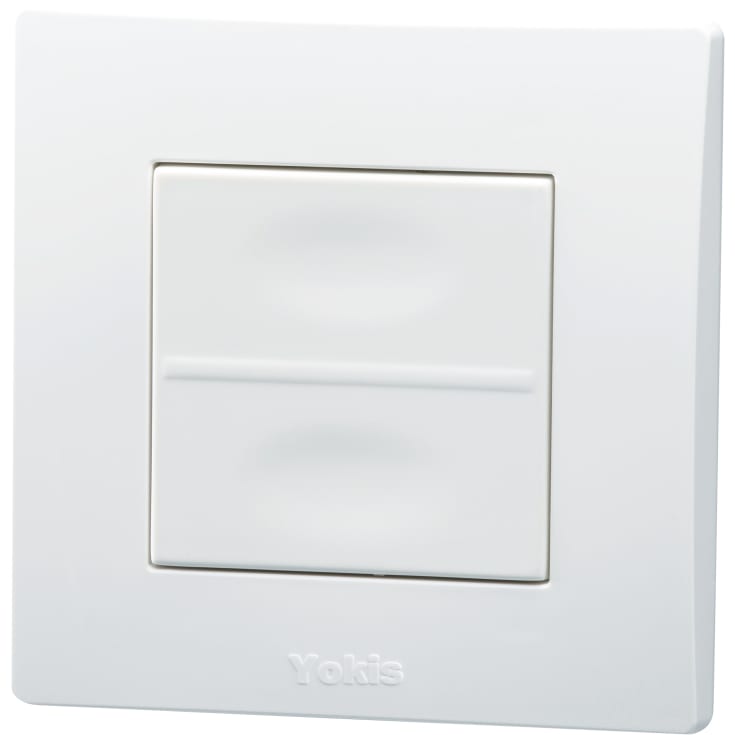 Yokis TLM2T45P batteritrykk, 2 sluttende, hvit