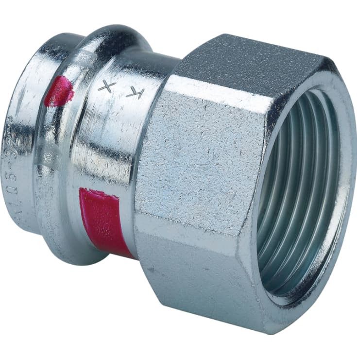 28 mm x 3/4" Prestabo-overgang