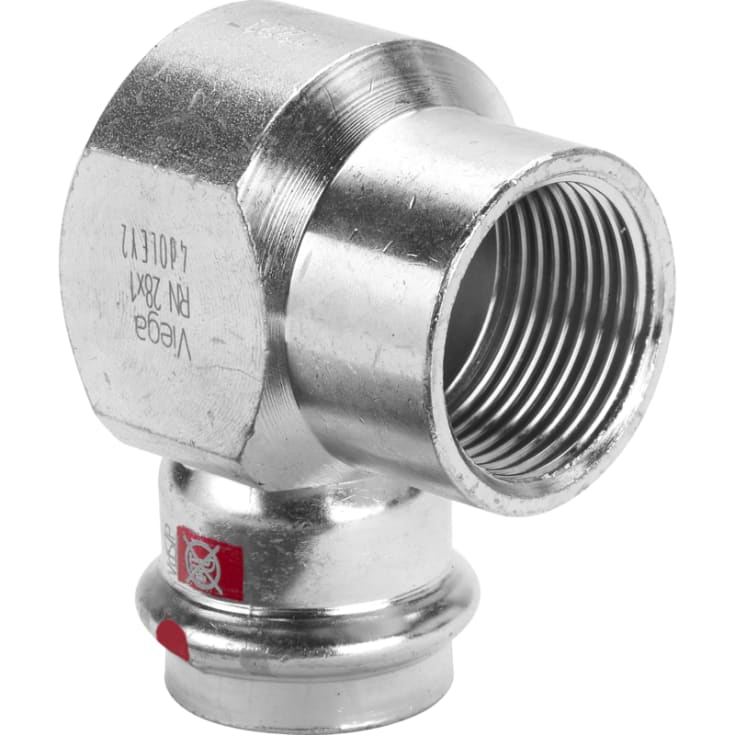 5 st 28 mm x 1/2" Prestabo övergångsvinkel 90°