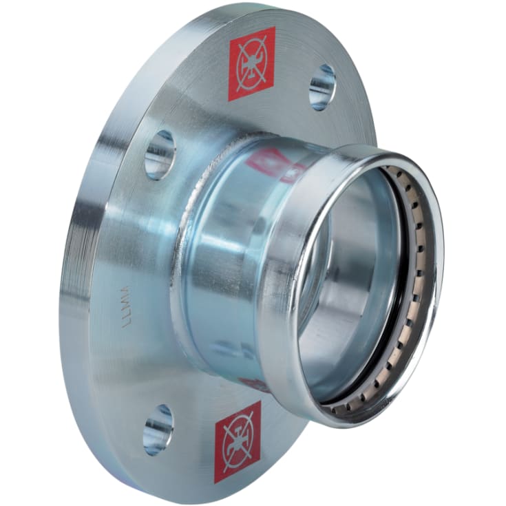 64,0 mm (DN65) Prestabo flangeovergang