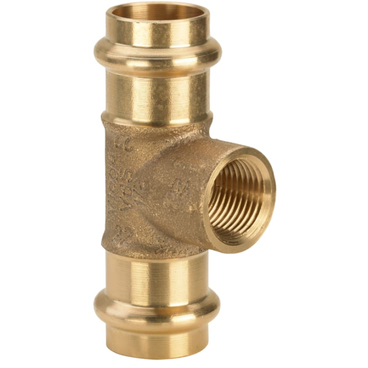 Viega T-stycke, tappvatten, 42 x 1" x 42 mm