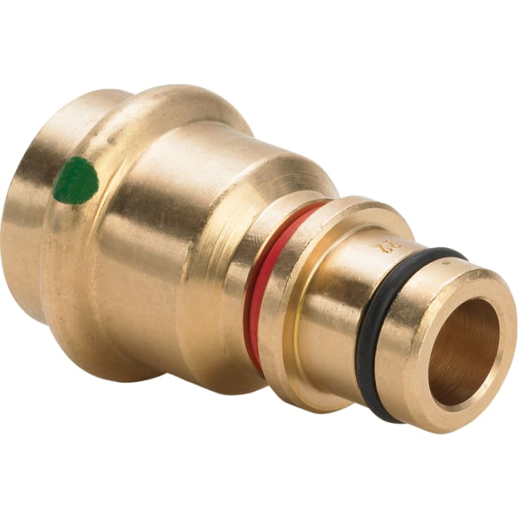 2 stk 18 mm Profipress stikadapter