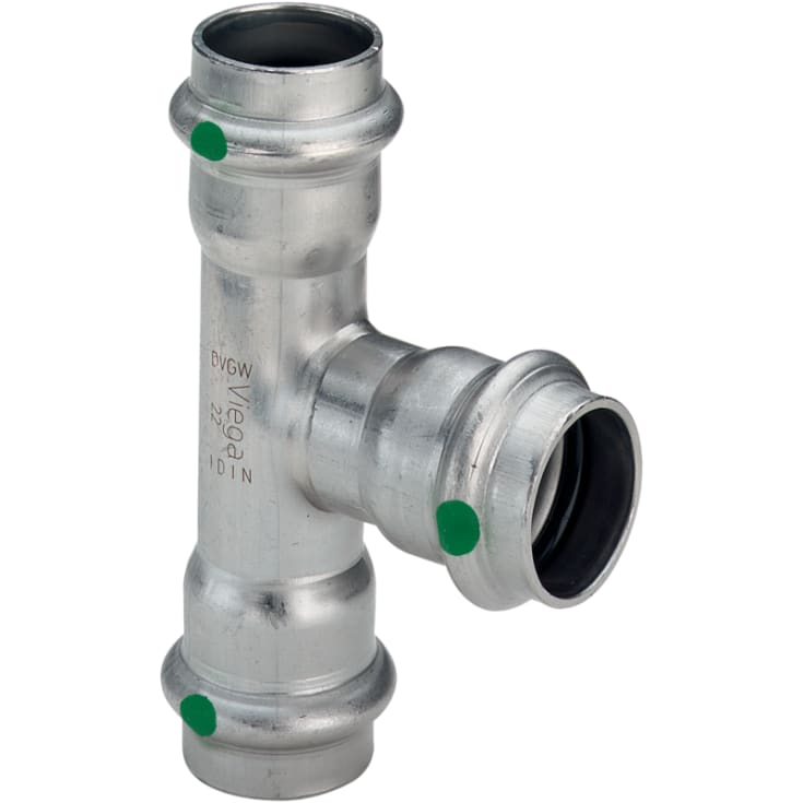 42 x 18 x 42 mm Sanpress Inox T-stykke