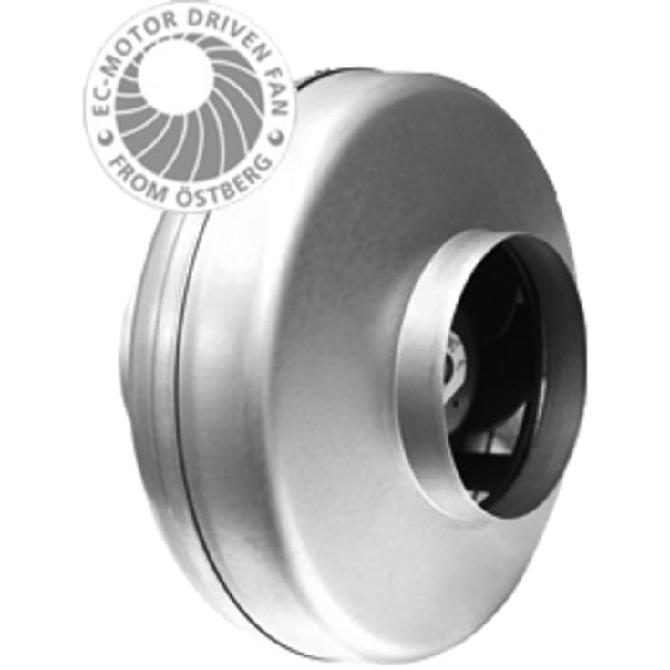 Kanalfläkt CK 250B m/EC-motor 230 V