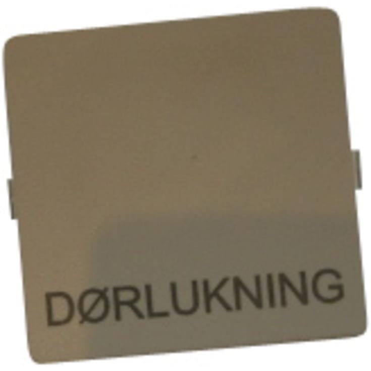 Fuga afbryder mrk "dørlukning" til branddøre til ABDL anlæg