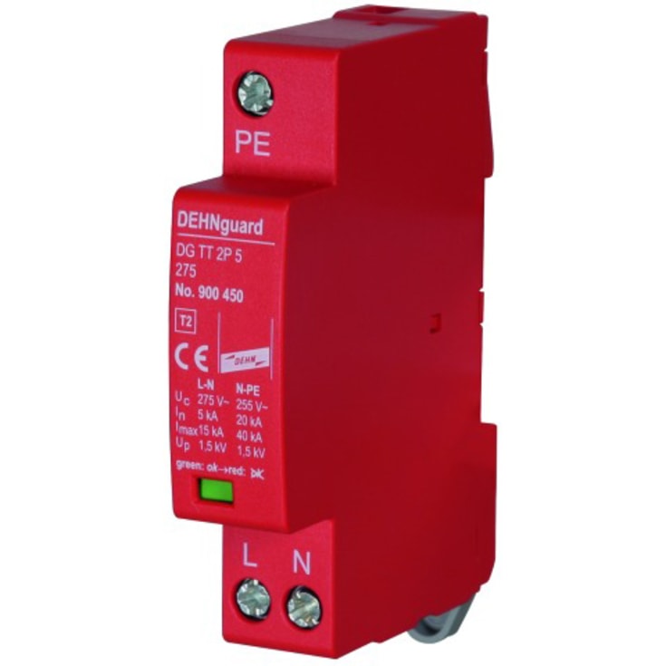 Transientskydd kompakt högström Dehnguard TT 2P 275
