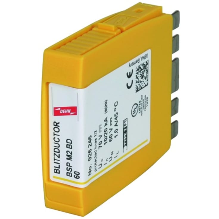 Transientbeskyttelse svagstrøm blitzductor SP M2 BD 60