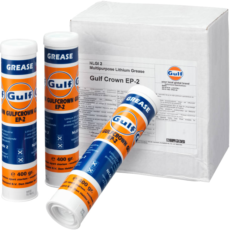 Gulf Crown EP 2 universalfett, 400 ml