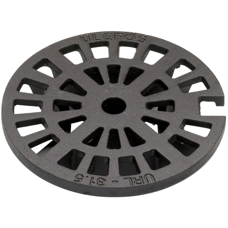 Ulefos 315 mm rist med pakning og lås, 40 t, SG URL 31,5