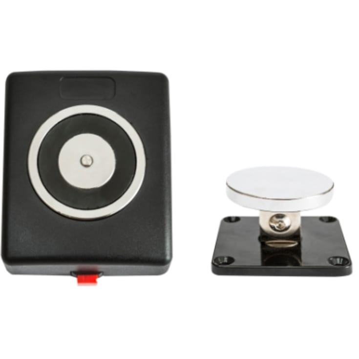 Dørholdemagnet SOL 607 væg med anker holdekraft 50 kg