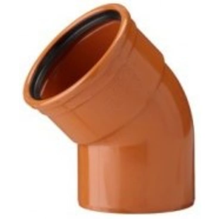 Kaczmarek 500 mm 45 gr. PP-kloakbøjning