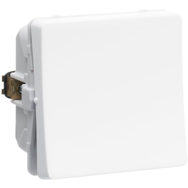 LK Fuga 1 polet afbryder, 1 modul, hvid