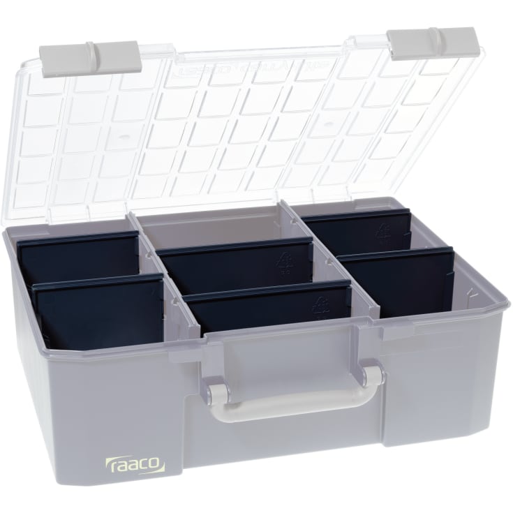 Skillevæg til raaco CarryLite 150, Small + Medium