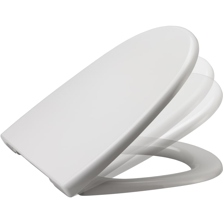 MKW Sign toalettsete, soft close, avtagbar, hvit