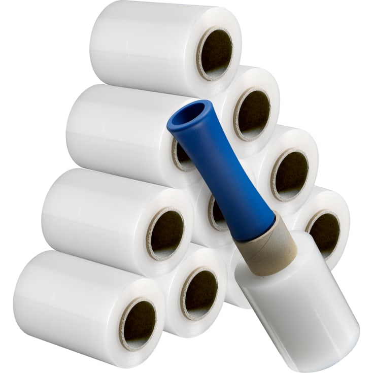 Stretchfilm och dispenser, enkelpack, 10 cm