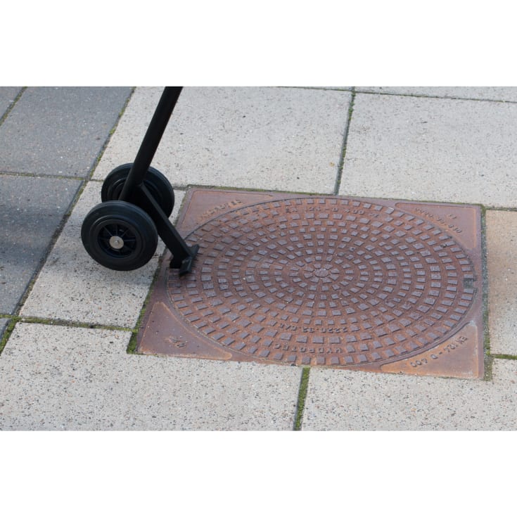 Duco 1300 mm låsöppnare med hjul, lång modell, universal