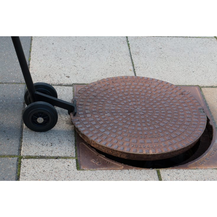 Duco dækselløfter med hjul, lang model, universal