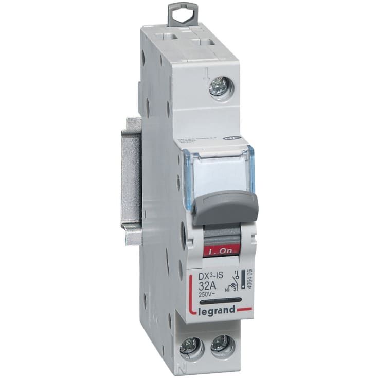 Lastafbryder DX3 2P 16A 400V 1-modul