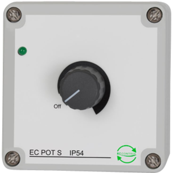 Potentiometer til 3-ledet 0-10V regulering ES946 IP54