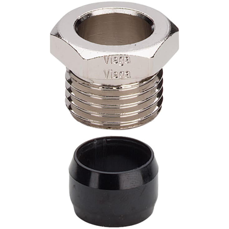 10 stk 15 mm x 1/2" Raxofix/Combi tilslutningsforskruning