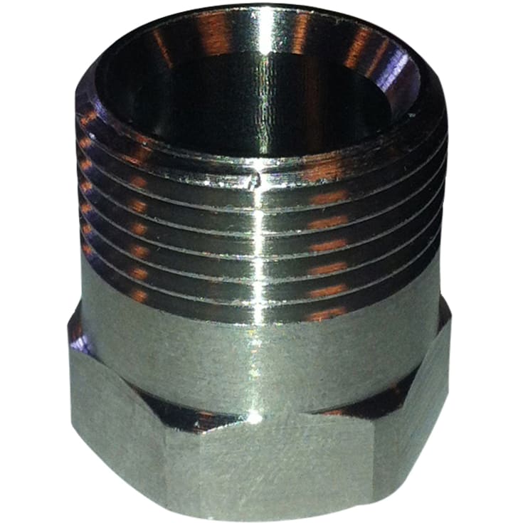 Rett koblingshylse med TEA-overflate, 3/4"x1/2"