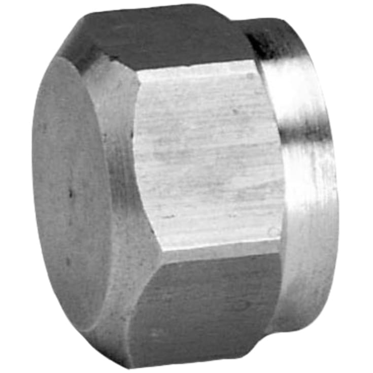 3/4&quot; endehylse for fordelingsrør i messing med TEA-belegg