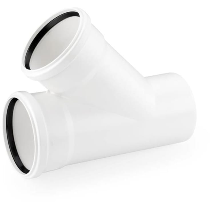 10 stk RAUPIANO GRENRØR DN125/125/45GR