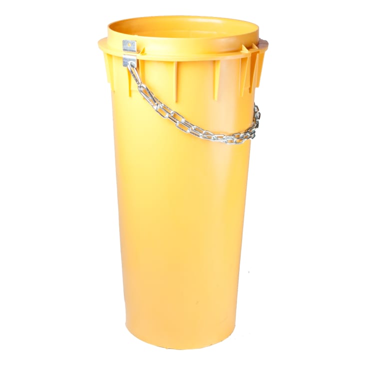 Nedstyrtningsrør med kæde, 110 cm