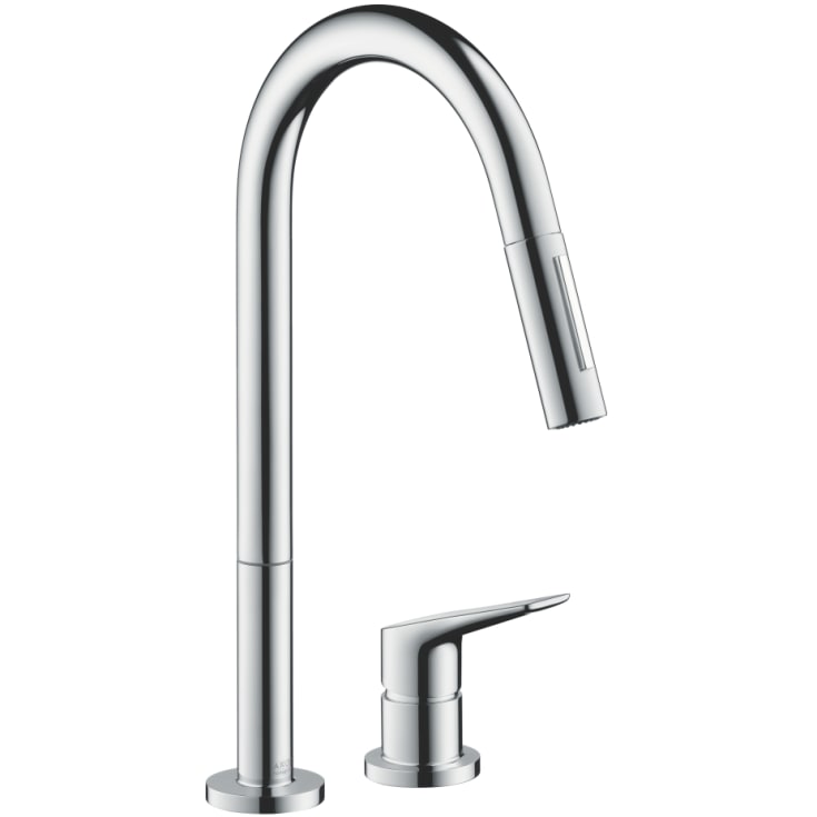 Axor Citterio M køkkenarmatur, udtrækstud, stål