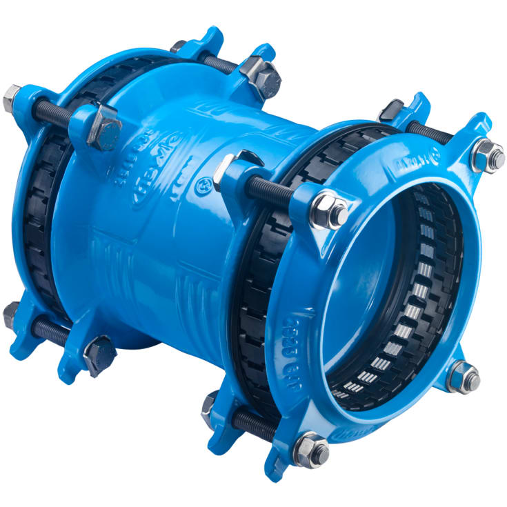 Synoflex DN40 rak koppling 46-58 mm, PN16