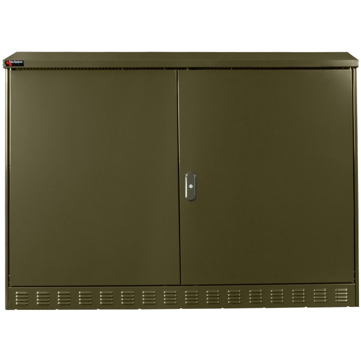Multifunktionsskab MCL 156 grøn, teardrop