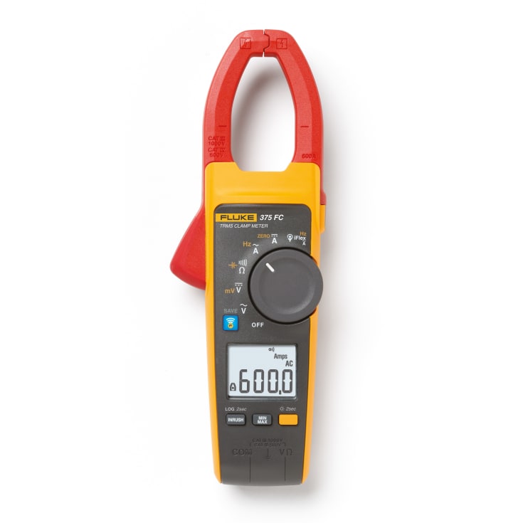 Fluke Clamp Meter 375 FC 600A sann rms AC/DC