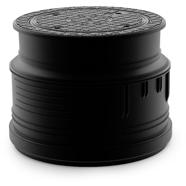 Kombi Ringen 400 mm lock med lås, rund, A15, luktfri