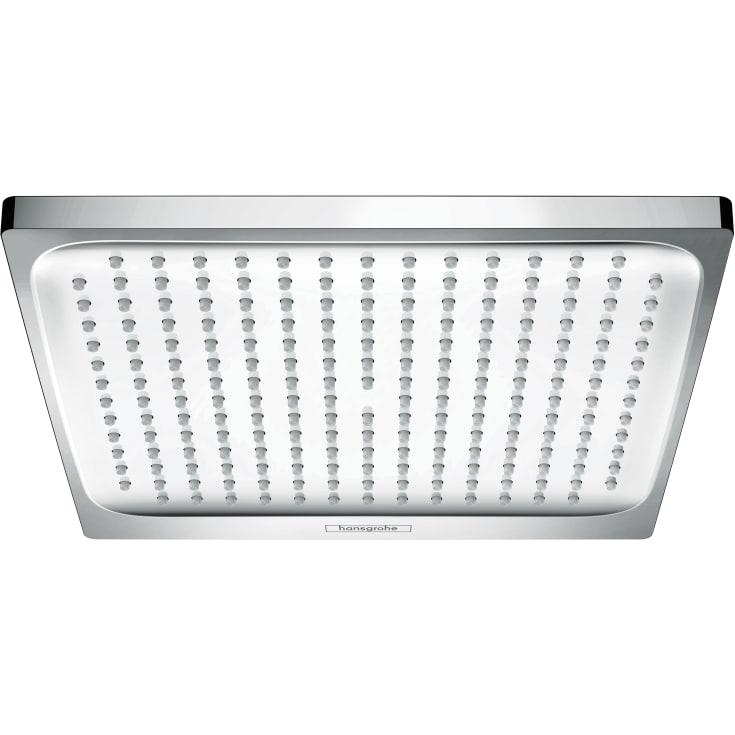 Hansgrohe Crometta E takdusj, 24x24 cm, vannbesparende, krom