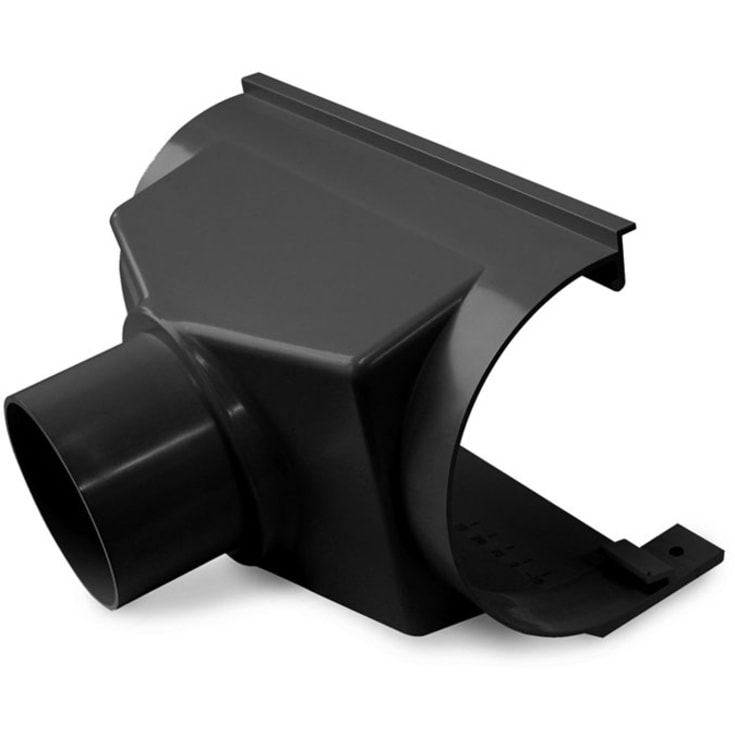 Plastmo ekspansionstudstykke nr. 12 / 75 mm, sort