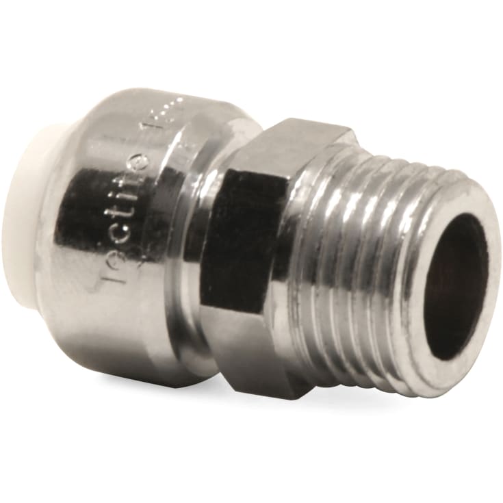 10mm x 3/8" nippel krom tektitt