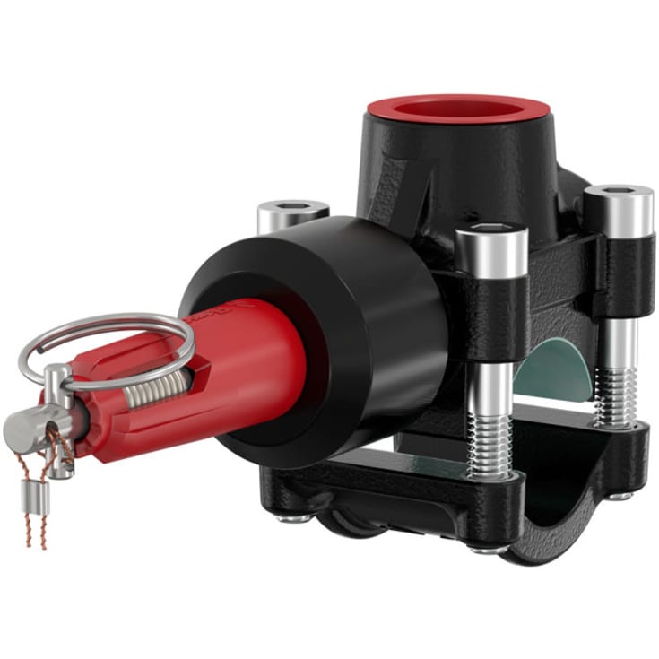 Flamco T-Plus 1"-3/4" T-stykke for gjenging, belagt. 25 stk.