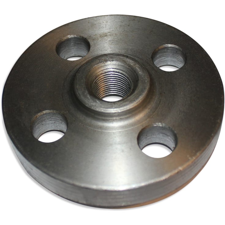 2.1/2" Sort flange med gevind DIN2566
