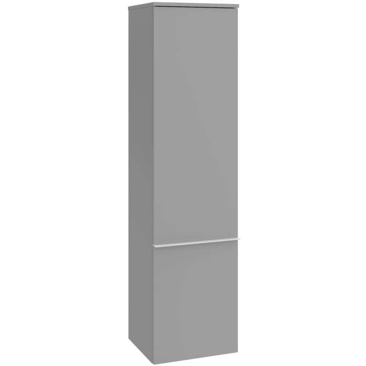 Villeroy & Boch Venticello højskab, 40,4x154,6 cm, højre, grå